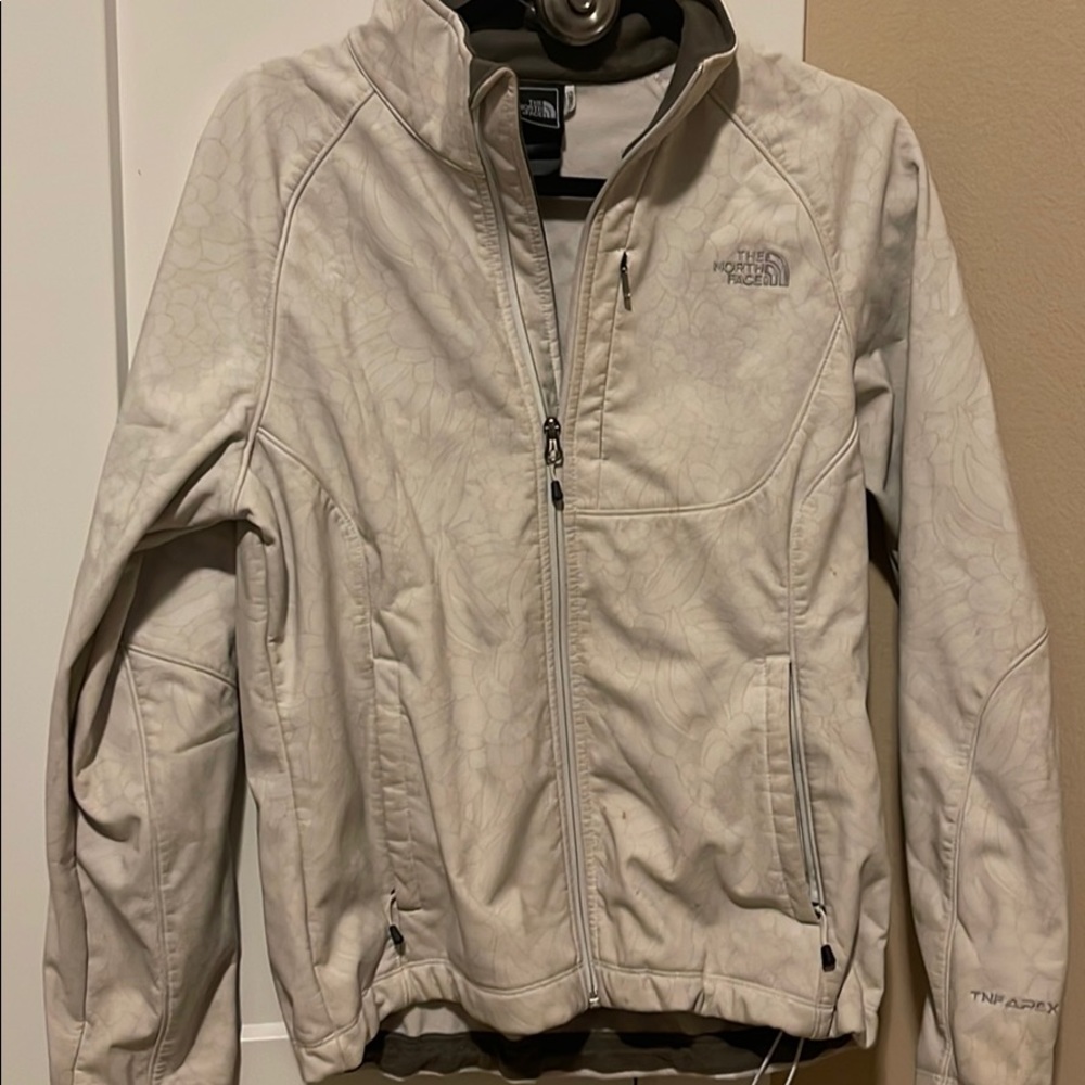 NORTH FACE CREAM SPRING COAT